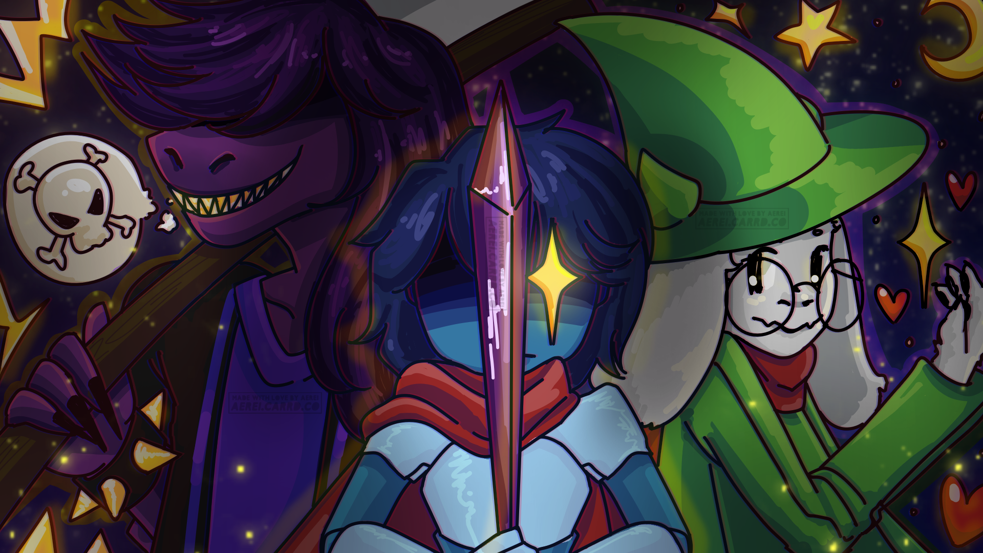 thumbnail for playing deltarune chapter 1 in 2023